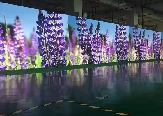 شاشة LED للخارج تأجير P4.81 شاشة منحنية SMD 2727 للمرحلة 3840HZ