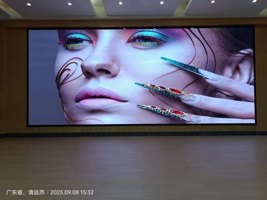 SCX LED Led chipstar معدل تحديث عالي P4 شاشة عرض LED داخلية لتركيب ثابت 512x512mm لوحة الألومنيوم