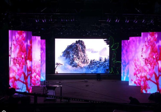 P2.5 P2.6 P3.91 قابلة للفصل في الهواء الطلق Full Color LED Die-Casting Aluminum Screen Advertising Video Wall