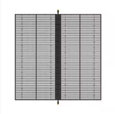 AC100-240V 60Hz مدخل شاشة عرض LED شفافة لعمل عرض فيديو إعلان داخلي 3-5 سنوات ضمان