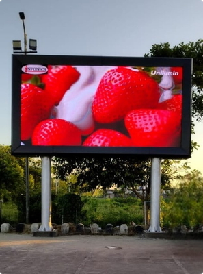 P2.5 مربع الإعلانات الخارجية المقاومة للماء كامل اللون HD LED الصب الصب الألومنيوم الشاشة