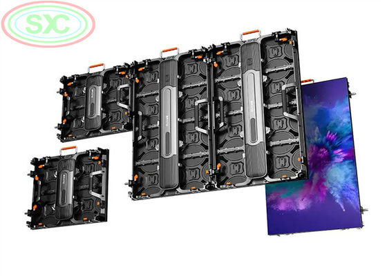 شاشات LED عالية الوضوح P3.91 للمرحلة الداخلية مع حجم لوحة قياسي 500 * 500mm أو 500 * 1000mm
