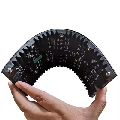 P4 منحنى LED شاشة الفيديو الستار مرنة LED عرض وحدة كامل اللون