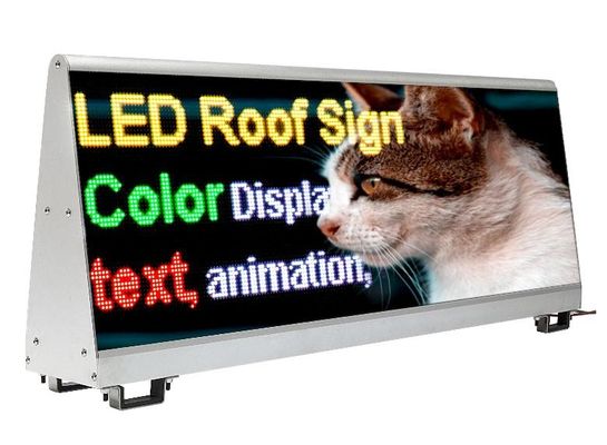 سعر جيد لوحة شاشة LED للسيارات ذات دقة 192*64 نقطة لحلول الإعلان والعرض في الهواء الطلق الانترنت