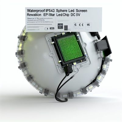 شاشة LED IP43 مقاومة للماء مع دقة Epistar Led Chip DC5V