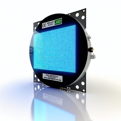 شاشة LED دائرية للخدمة الأمامية بجهد 5 فولت تيار مستمر تبسط حلول الصيانة