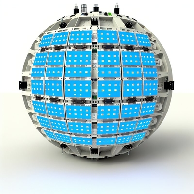 Epistar LED Chip Powered Sphere LED Screen مع شهادة ISO و IP43 مقاوم للماء