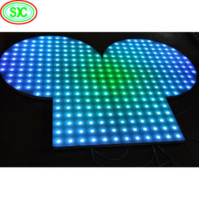 نظام التحكم DMX512 LED أرضية الرقص -20°C إلى 60°C مع و RGB اللون