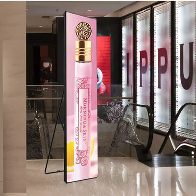 P2.5mm Pitch LED Poster Display لوحة الألومنيوم 1R1G1B تكوين الألوان وتقنية توفير الطاقة