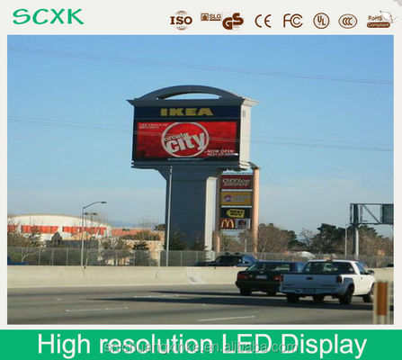 5000 ساعة متوسط ​​الوقت بين الأعطال لطريقة صيانة الخدمة الخلفية لشاشة LED ثابتة مع حجم خزانة مخصص
