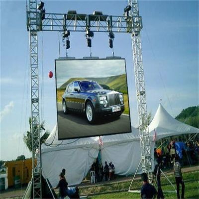 سعر جيد 500*500mm حجم اللوحة العقارية شاشة LED مع 3000 1 نسبة التباين و المقصورة الصب الألومنيوم الانترنت
