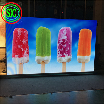 شاشة LED SMD بكثافة 40000 نقطة سطوع عالي وتوفير للطاقة متوسط استهلاك الطاقة 180 واط/متر مربع 100 عمر افتراضي