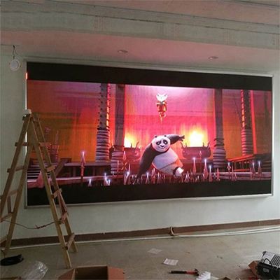 سعر جيد صيانة الخدمة الخلفية لشاشة LED ثابتة مع مادة خزانة ألومنيوم وحجم شكل Smd3535/2727 الانترنت