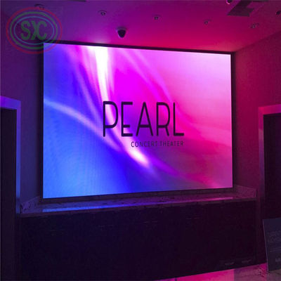 شاشة LED للإيجار SMD2121 مسافة الرؤية 3-50 متر أبعاد الخزانة 500*500 مم مثالية للأسواق الريفية