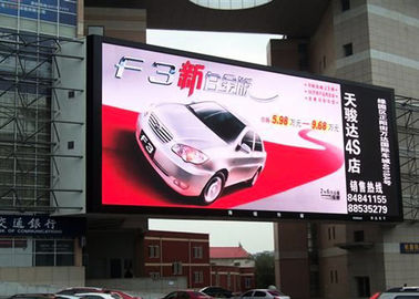 مستودع الإعلانات الملونة بالكامل شاشة LED P6 وحدة عالية الدقة 192 * 192mm