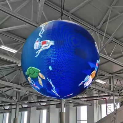 P2.5mm الكرة الملونة الكاملة شاشة LED 360 زاوية مشاهدة