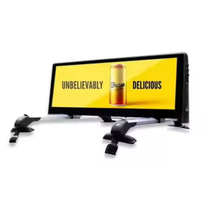 P6 HD Full Color LED Car Roof Sign Display IP65 مقاوم للماء
