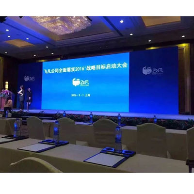 شاشة LED ملونة كاملة داخلية رقاقة زاوية عرض كبيرة نسبة تباين عالية معدل تحديث عالية تثبيت سريع SMD P3