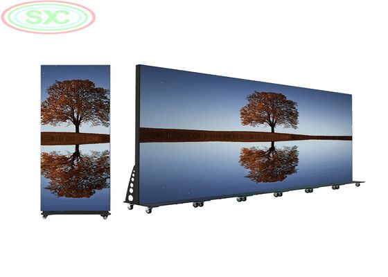 شاشة LED RGB داخلية مع التحكم عن بعد 4G WIFI والإطار الرقيق الذي يوفر تركيبًا مرنًا وتأثيرًا بصريًا كبيرًا
