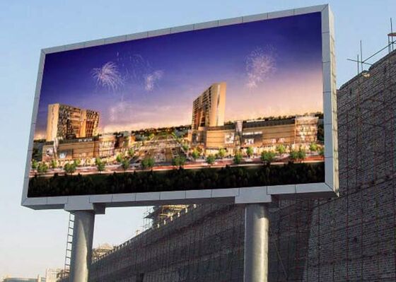 شاشة LED خارجية كاملة الألوان SCX LED P6 للإعلان بمعدل تحديث عالٍ يبلغ 3840 هرتز