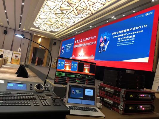 p10 SMD3535 RGB LED شاشة عرض ملونة كاملة للتثبيت الثابت