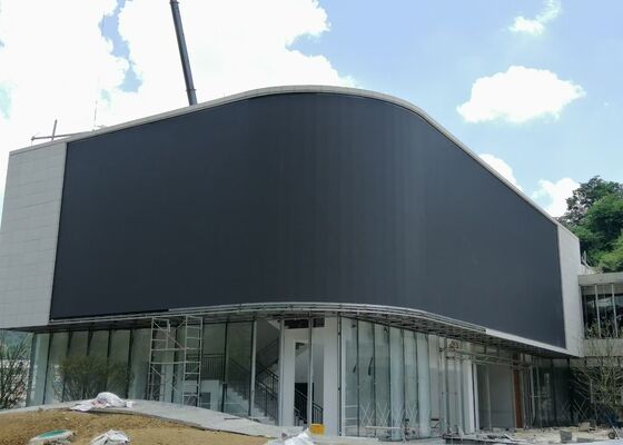 مقاوم للماء ثابت 960X960MM لوحة إعلانات خارجية بالألوان الكاملة جدار الفيديو P5 Led لوحات شاشة عرض الإعلانات