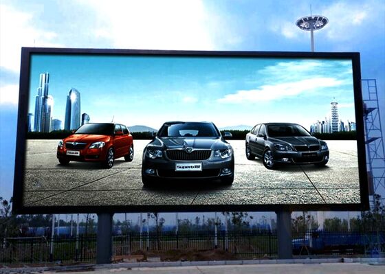 P6 نيشن ستار إعلانات خارجية مقاومة للماء عالية الجودة عرض ثابت LED