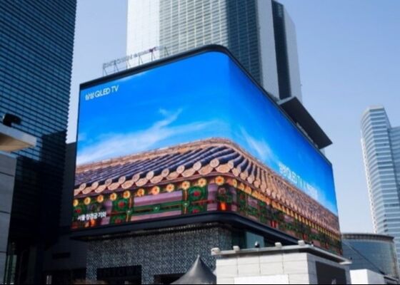 سعر جيد شاشة LED P10 مع ضمان 3 سنوات عالية الجودة والماء المقاومة للماء خزانة الحديد الاستخدام الثابتة في الهواء الطلق عرض LED الانترنت