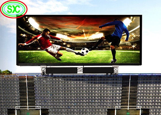 سعر جيد ملعب كرة القدم عرض LED حلبة الرسم البياني 6MM لوحة الملعب Pixel بالألوان الكاملة الانترنت