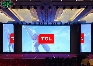 عالية الوضوح الداخلية كامل اللون LED الصب الصبغ الألومنيوم شاشة / المرحلة LED لوحة إعلانات