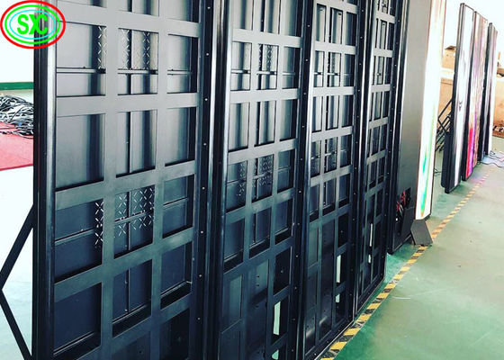 شاشة عرض إعلانات LED داخلية COB P2 P2.5 P3 P4، شاشة LED للإعلانات الخارجية بالألوان الكاملة