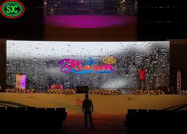 SMD استئجار المسرح شاشات LED معدل تحديث عالي 3840 هرتز P3.91 500 * 500mm شاشة LED خلفية المسرح
