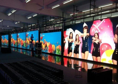 P6 SMD LED Displayالشاشة الخارجية المقاومة للماء 768 * 768mm لافتة إعلانية ملونة بالكامل