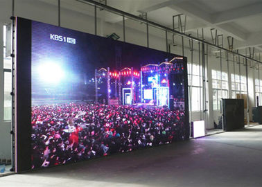 P6 SMD LED Displayالشاشة الخارجية المقاومة للماء 768 * 768mm لافتة إعلانية ملونة بالكامل