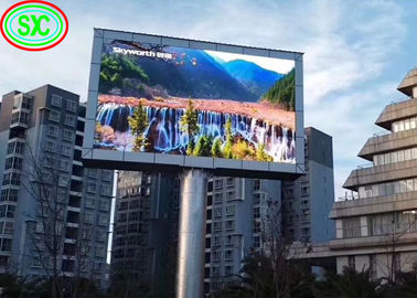 Pixel Pitch 8mm LED الإعلان الشاشة الكبيرة الشاشة الخارجية الداخلية كاملة الألوان