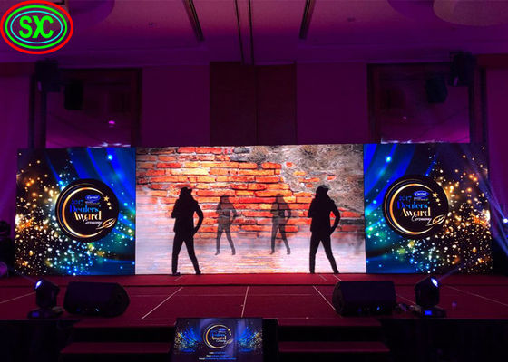 لوحة العرض RGB Full Color LED P2mm Pixel Pitch معدل تحديث عالي أكثر من 3840 هرتز COB