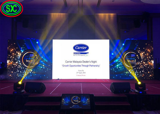 لوحة العرض RGB Full Color LED P2mm Pixel Pitch معدل تحديث عالي أكثر من 3840 هرتز COB