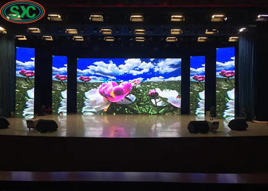 شاشة LED خلفية المسرح مع مسافة صغيرة، وضوح عالية، مرنة وبدون تلوث