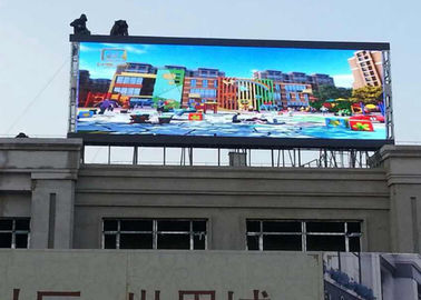 شاشة استئجار / غطاء الألومنيوم LED الإعلانية الشاشة مساحة 4.8mm عالية الوضوح شاشة العرض LED