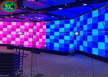 8K LED P2.5 لوحة عرض LED داخلية، شاشة HD Video Wall 18W 1920hz شاشة عرض LED داخلية كاملة اللون