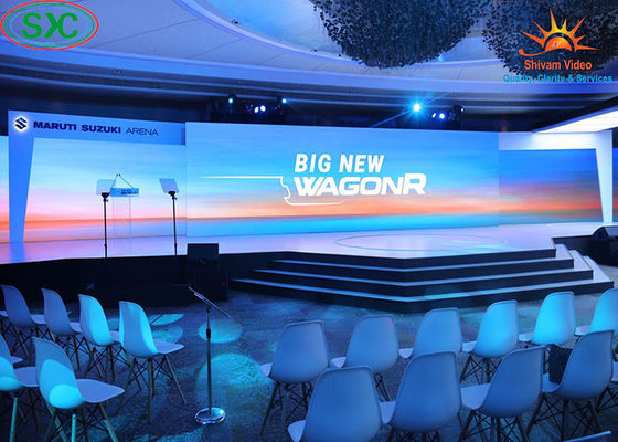 سعر جيد إعلانات داخلية / خارجية شاشة عرض LED منحنية IP34 3.91mm Pixel Pitch شاشة LED منحنية الانترنت