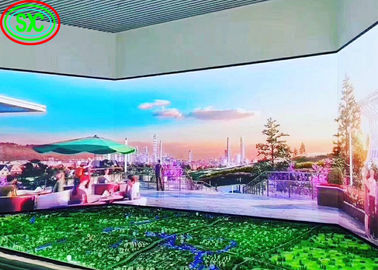 الخلفية الكنيسة المنحنية الكبيرة المسرح LED P3 P4 الحفلات الموسيقية الداخلية في الداخل شاشة عرض LED كامل اللون
