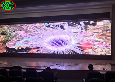 زاوية مشاهدة واسعة عرض LED ملون كامل داخلي 4 ملم شاشة إعلانات التسوق