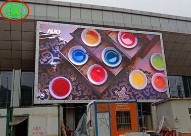 P6 في الهواء الطلق كامل لون LED العرض الشاشة الإعلانية الكبيرة 1920 هرتز في الداخل كامل لون LED العرض