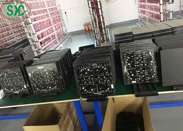 P6 لون كامل في الهواء الطلق في الداخل LED استئجار شاشة إعلانية شريحة عرض