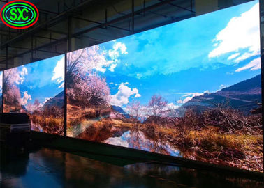 لوحة عرض LED ملونة كاملة حائط فيديو HD P2.5 160,000 نقطة الكثافة الفيزيائية