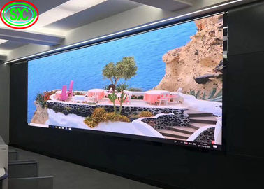 تثبيت ثابت داخل الحائط الفيديو LED 4 P5 P6 زاوية عرض واسعة دون شبح