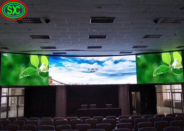 شاشة شاشة LED ضخمة فيديو حائط P2 P3.91 الإعلانات الداخلية مربع منحني عرض داخلي كامل اللون