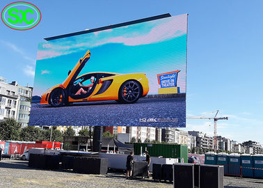 P4.81 شاشة LED للإيجار شاشة Billboard شاشة HD شاشة LED الإعلانية 42333 نقطة / متر مربع