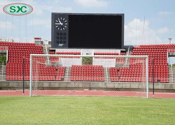 شاشة عرض LED ملونة كاملة في الهواء الطلق SMD P5 RGB Stadium ثابتة مثبتة